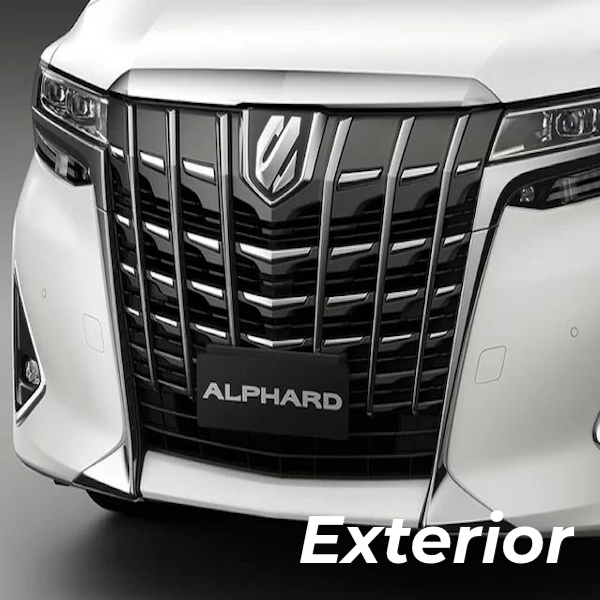 อุปกรณ์ตกแต่งภายนอก (Alphard-Exterior)